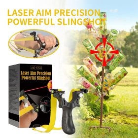 Slingshot Sight Light Flat Rubber Slingshot Outdoor Shooting Gear Launch Shot Sports Toy