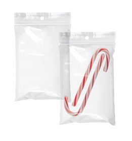 Pack of 1000 Polypropylene Bags With Hang Hole, 5 x 7. Clear Plastic bags 5x7, Zipper Bags 2 mil. Polypropylene Seal top storage bags for industrial